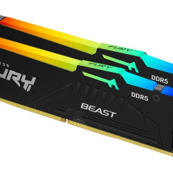 Kingston 金士顿 计算机内存 16.0 GB DDR5 5200.0 KF552C40BBAK2-16 Led灯