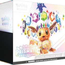 Pokemon 精灵宝可梦 TCG: 猩红色和紫罗兰 — Prismatic Evolutions Elite 训练盒