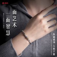 琢匠 天机手链男士银饰 6mm 19cm