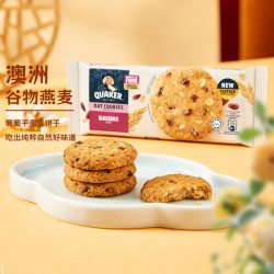 桂格 葡萄干燕麦饼干 100g