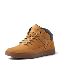 Timberland 男式 Davis Square 徒步靴,Gelb Nubuck,42 EU
