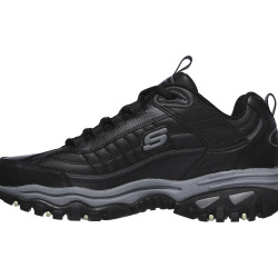 Skechers 男式 Energy Afterburn -50081 路跑鞋 防滑 Black 尺码14 Wide