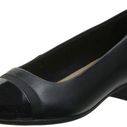 Clarks 女式 juliet monte 26136864 鞋跟鞋 缓冲 Juliet Monte Black 7 Wide