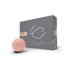 VICE Pro Soft 高尔夫球 三层球 中低速挥杆旋转控制 高分表现 桃粉色