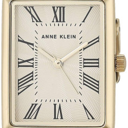 Anne Klein 徒步 手表 女士 日本石英 罗马数字 AK3752CRBK