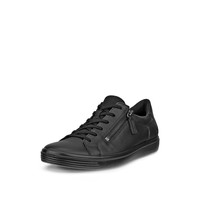 ECCO 爱步 女士 Classic Sneaker 休闲运动鞋 黑色 39 EU