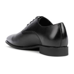 GEOX Uomo High Life B系列 男士系带皮鞋,Schwarz Black,42 EU