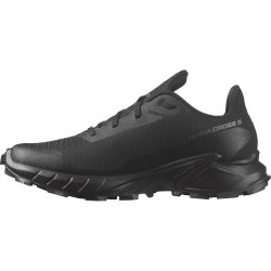 SALOMON Alphacross 5 女式越野跑鞋 抓地力强 持久舒适 多功能 Black Ebony 37 1/3 EU