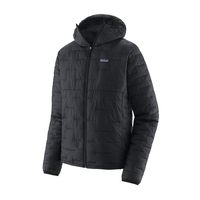 Patagonia 男式 M's Micro Puff 连帽夹克, 黑色