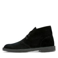 Clarks 成人 男性 Bushacre 2 切克靴 踝部高 Bushacre 2 休闲 非防水 Black Suede 尺码8.5