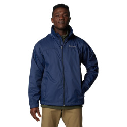 Columbia 哥伦比亚 适合成人 男性 外套-夹克 防水 Glennaker Lake Ii Rain Jacket Collegiate Navy Medium