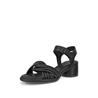 ECCO 爱步 女士雕塑 Sculpted 35 高跟凉鞋 黑色 35.5/36 EU