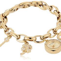 Anne Klein 步行 手表 女士 石英 防水 107604CHRM
