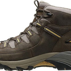 KEEN 男式 Targhee 2 中帮防水登山靴 登山靴 踝高 Targhee 2 中帮防水 户外 防水 Black OliveYellow 尺码8.5