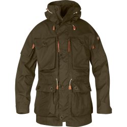 Fjällräven 瑞典北极狐 男士 工作服 1 号夹克,dark olive 633,Medium