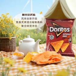 多力多滋 烟熏烧烤味玉米片 175g 袋装