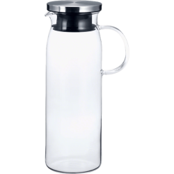 THERMOS 膳魔师 TCG2C-1000-S-CY 耐热玻璃 带把手 1L 冷水壶