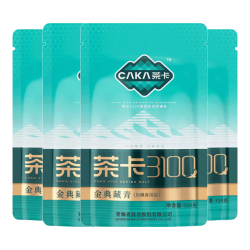 茶卡 3100金典藏青盐家用加碘食用盐青海湖盐天然结晶无抗结剂原生盐 3100加碘金典藏青盐4包