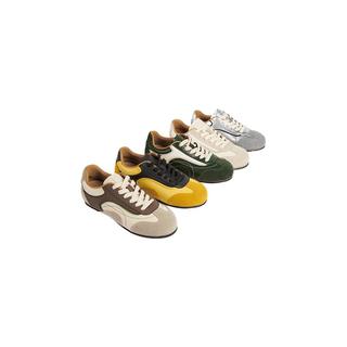 TOOMANYSHOES 左岸咖啡阿甘鞋 复古撞色德训鞋