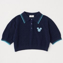 MOUSSY 夏季迪士尼联名女士针织衫 010HSL70-246764