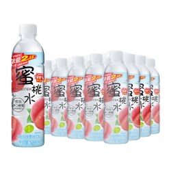 依能 蜜桃水水蜜桃味果味饮料 500ml*24瓶