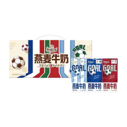 伊利 谷粒多燕麦牛奶200ml*12盒/箱 儿童早餐营养牛奶整箱