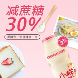 小样 乳酸菌饮品经典减糖版 100g*12瓶