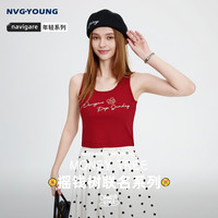 NVG·YOUNG POPSUNDAY摇钱树联名 女士夏短款圆领背心 100324638210