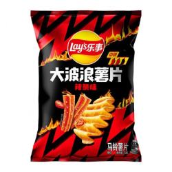 乐事 任选大波浪薯片香脆烤鸡翅味70g