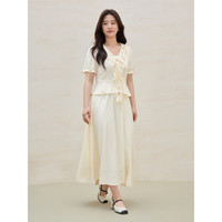 独束 大码女装法式半裙夏季新品