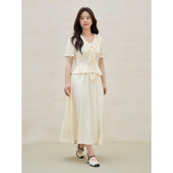 独束 大码女装法式半裙夏季新品