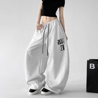 移动端：木昱子 女士阔腿休闲裤 X66111
