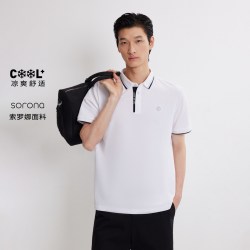杰克琼斯 男士POLO衫夏新款翻领短袖t恤高端商务休闲