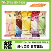 伊利 甄稀四重柠檬蓝莓黑巧桑葚莓莓乌龙茉莉冰淇淋 22支