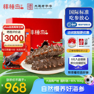 棒棰岛 辽刺参 21-27只 1500g 非即食干海参