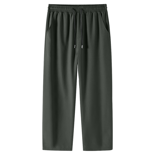 真维斯 冰感速干小直脚裤 深蓝 2XL 男士休闲裤