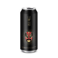雪花 啤酒 脸谱系列 煮出法工艺 花脸 500mL 12罐 整箱装