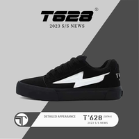 T628 闪电板鞋男士美式小众设计男鞋T628-050