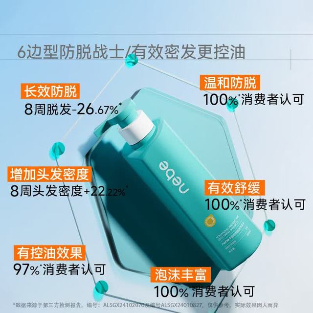 Nebe 去屑止痒减少掉发男女正品 防脱发水*2