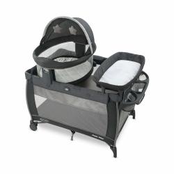 Graco 便携游戏床带婴儿摇篮 多功能轻质折叠式婴儿床