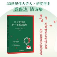 二十首情诗和一支绝望的诺贝尔文学奖获奖作品诗歌诗意插图还原爱情之美一生写给爱人的1版2次新封面