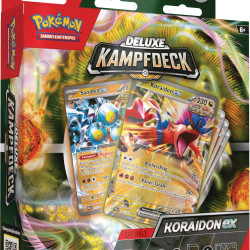 Pokémon 精灵宝可梦 - 集换式卡牌游戏:豪华战斗甲板 Koraidon-ex(即时扑克牌,含 60 张卡片和配件)