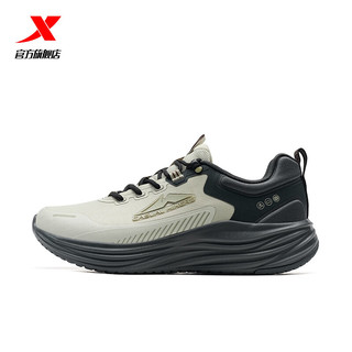 特步 975319170001 户外徒步登山鞋 耐久灰/煤黑 43码