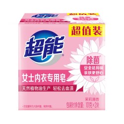 超能 柠檬草透明洗衣皂
