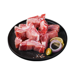 登山黑 猪脊骨 净重1kg 25%含肉率 免切龙骨