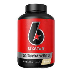 六星 增肌蛋白粉 含乳清蛋白 椰奶味 7磅*1桶