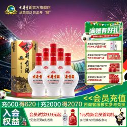 古井贡酒 六角贡 45%vol 浓香型 500ml*6瓶