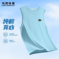 马克华菲 户外纯棉男士背心