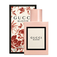 GUCCI 古琦花悦繁花竹韵 混合女士 bloom限量香水 淡香水粉色花悦 EDP50ml