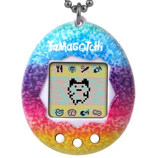 Tamagotchi 电子宠物机 按键操控 8岁以上儿童 原版程角色游戏 含挂链便携